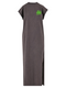 Dress Long Saint L'Amour Neon Green Velvet